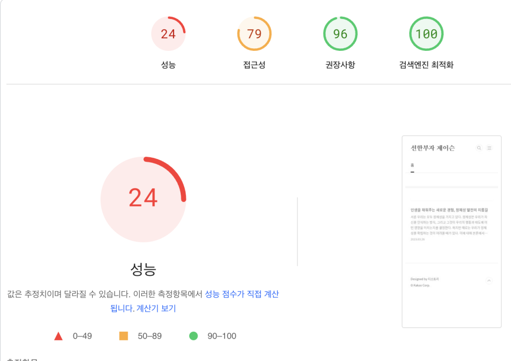 시놀로지 나스에서 MariaDB 속도저하 문제 1 시놀로지 나스에서 MariaDB 속도저하 문제 - 티스토리 블로그 성능평기